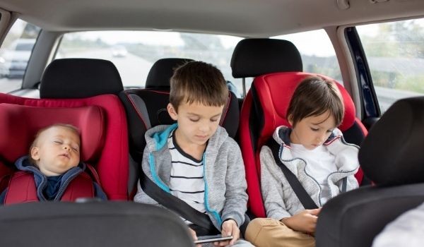 Asiento elevador de coche para niños homologado 